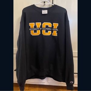 UC Irvine Crewneck - Champion Brand, Perfect Condition, Size XL